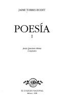 Cover of: Poesía
