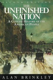 Cover of: The Unfinished Nation | Alan Brinkley