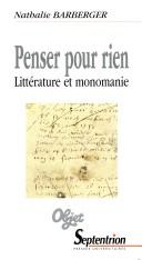 Cover of: Penser pour rien by Nathalie Barberger