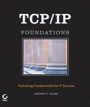 TCP/IP foundations by Andrew G. Blank