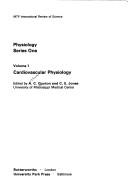 Cover of: Cardiovascular physiology.
