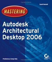 Cover of: Mastering Autodesk Architectural Desktop 2006 (Mastering)