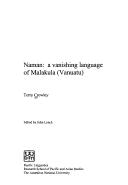 Cover of: Naman: a vanishing language of Malakula (Vanuatu)