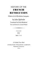 Cover of: History of the French Revolution. by Jules Michelet