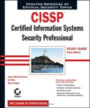 Cover of: CISSP by James Michael Stewart, Ed Tittel, Mike Chapple