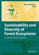 Cover of: Sustainability and Diversity of Forest Ecosystems: an Interdisciplinary Approach