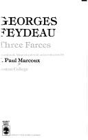 Three Farces by Georges Feydeau