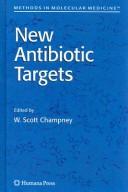 Cover of: New antibiotic targets | 