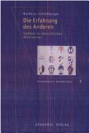 Cover of: Die Erfahrung des Anderen: Gefühle im menschlichen Miteinander