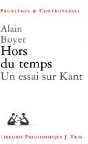 Cover of: Hors du temps by Alain Boyer