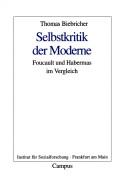 Cover of: Selbstkritik der Moderne by Thomas Biebricher