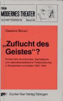 "Zuflucht des Geistes"? by Gaetano Biccari
