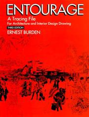 Cover of: Entourage: A Tracing File for Architects and Interior Design