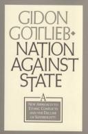 Cover of: Nation against state by Gidon Gottlieb