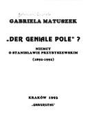 Der geniale Pole? by Gabriela Matuszek