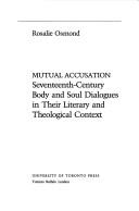 Front cover of Mutual Accusation by Rosalie Osmond