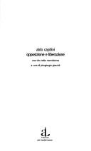 Cover of: Opposizione e liberazione by Aldo Capitini
