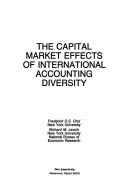 Cover of: The capital market effects of international accounting diversity