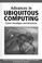 Cover of: Advances in ubiquitous computing