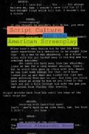 Cover of: Script culture and the American screenplay by Kevin A. Boon