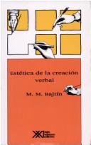 Cover of: Estética de la creación verbal