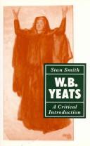 Cover of: William Butler Yeats by Stan Smith