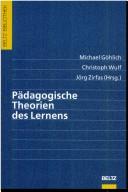 Cover of: Pädagogische Theorien des Lernens