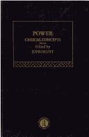 Cover of: Power: critical concepts
