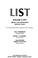 Cover of: LIST: Library and information services today