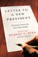 Cover of: Letter to a new president: common sense lessons for our next leader