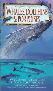 Cover of: Whales, dolphins & porpoises