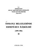 Cover of: Osmanlı belgelerinde Ermeni-Rus ilişkileri.