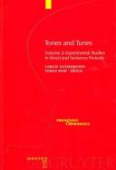 Cover of: Tones and tunes by edited by Tomas Riad, Carlos Gussenhoven.