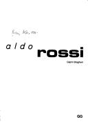 Cover of: Aldo Rossi by Aldo Rossi