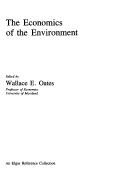 Cover of: The economics of the environment