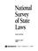 Cover of: National survey of state laws