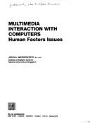 Cover of: Multimedia Interaction With Computers | John A. Waterworth