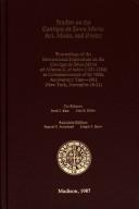 Cover of: Studies on the Cantigas De Santa Maria by Israel J. Katz