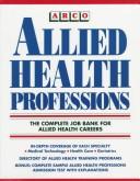 Cover of: Allied health professions