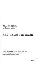 Cover of: Writing television and radio programmes.