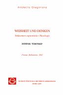Cover of: Weisheit und Denken: Stilformen sapientialer Theologie