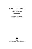 Cover of: Harold Laski by Isaac Kramnick, Barry Sheerman