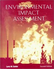 Cover of: Environmental impact assessment by Larry W. Canter