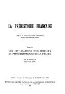 Cover of: La préhistoire française