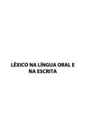 Cover of: Léxico na língua oral e na escrita