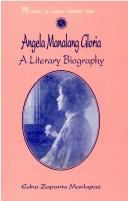 Cover of: Angela Manalang Gloria: a literary biography