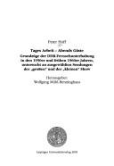 Cover of: Tages Arbeit-- abends Gäste: Grundzüge der DDR-Fernsehunterhaltung in den 1950er und frühen 1960er Jahren, untersucht an ausgewählten Sendungen der "grossen" und der "kleinen" Show