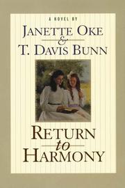 Cover of: Return to Harmony by Janette Oke