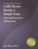 Cover of: LARE review.: project and construction administration