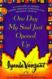 Cover of: One day my soul just opened up by Iyanla Vanzant
